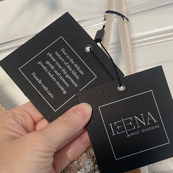 Mac Duggal One Shoulder Silver Sequin Gown 26730 - Picture 13 of 13